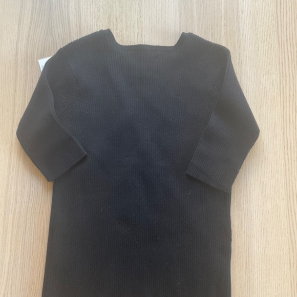 First Rite Crossover Sweater Black Size medium - Picture 5 of 5